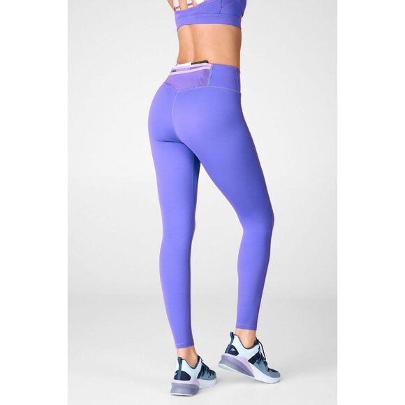 Fabletics Motion365 Purple High-Waisted Leggings For Women Size M - Picture 8 of 9